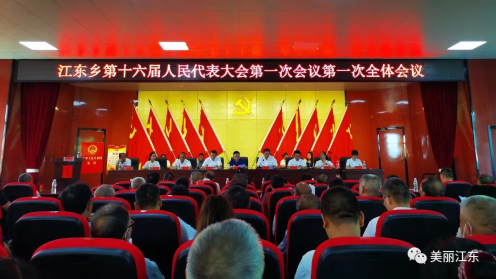 江东乡第十六届人民代表大会第一次会议胜利召开