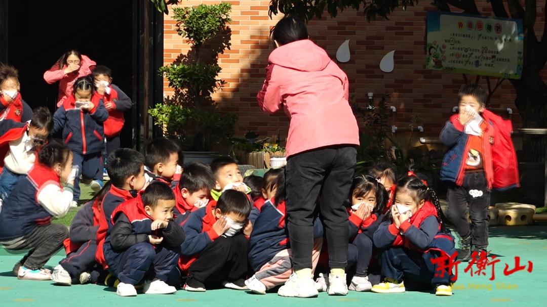 消防“童”行 防患未“燃”——衡山消防走进幼儿园