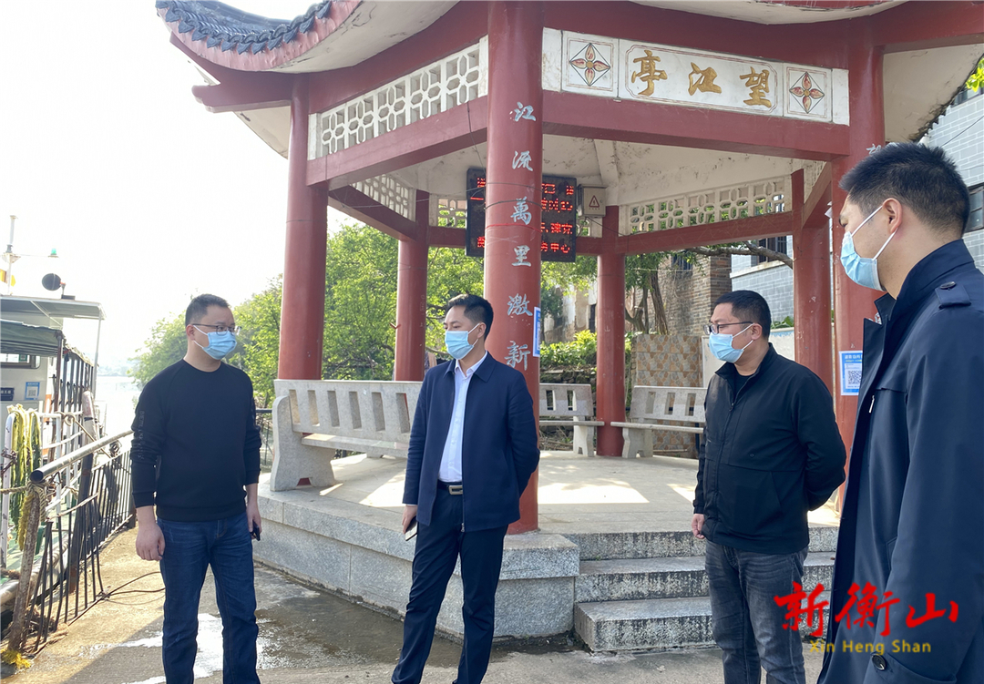 袁晓斌督导萱洲镇疫情防控和森林防灭火工作
