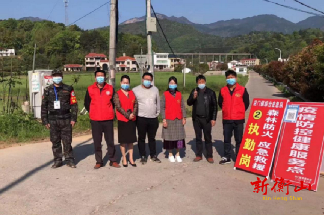 疫情防控，店门镇县人大代表在行动