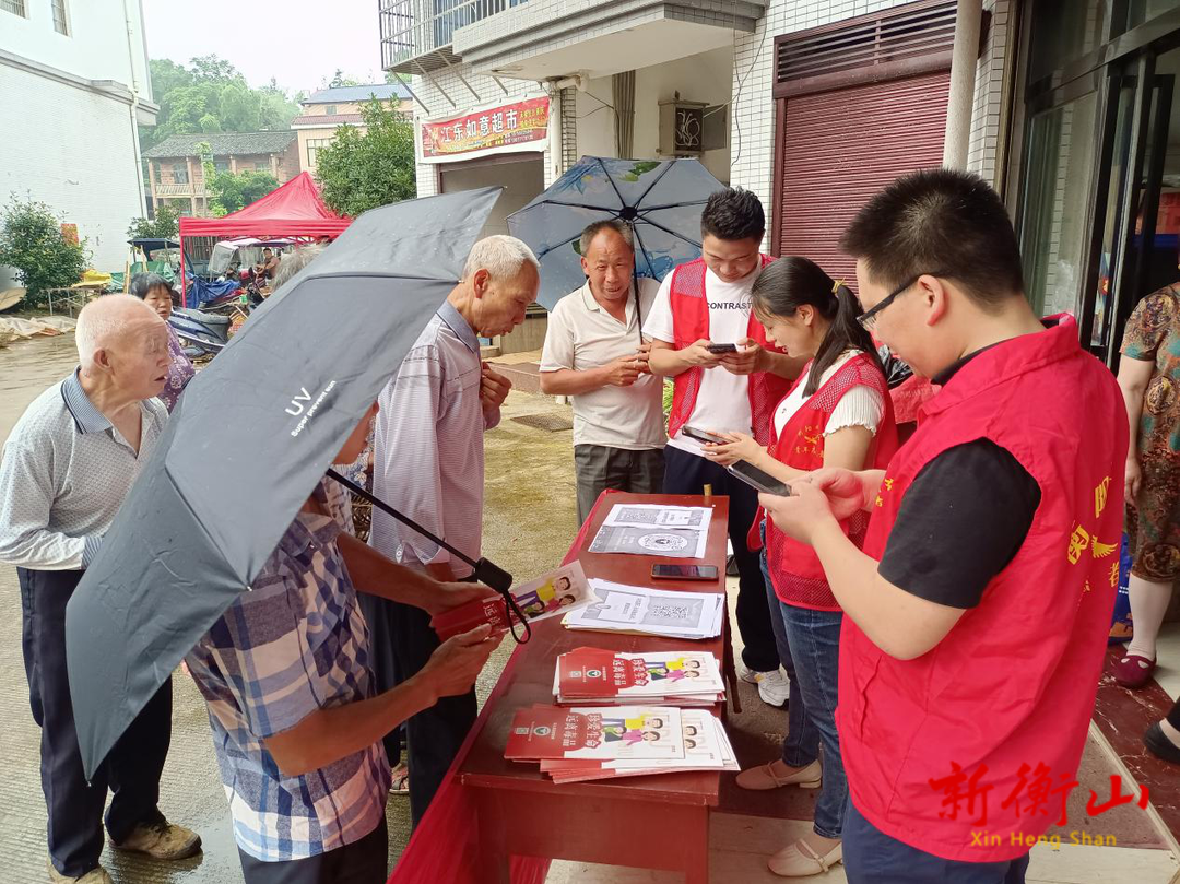 江东乡开展禁毒宣传进万家活动