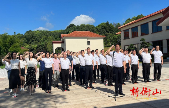 【喜迎二十大 奋进新征程】县教育局开展党史学习教育主题党日活动