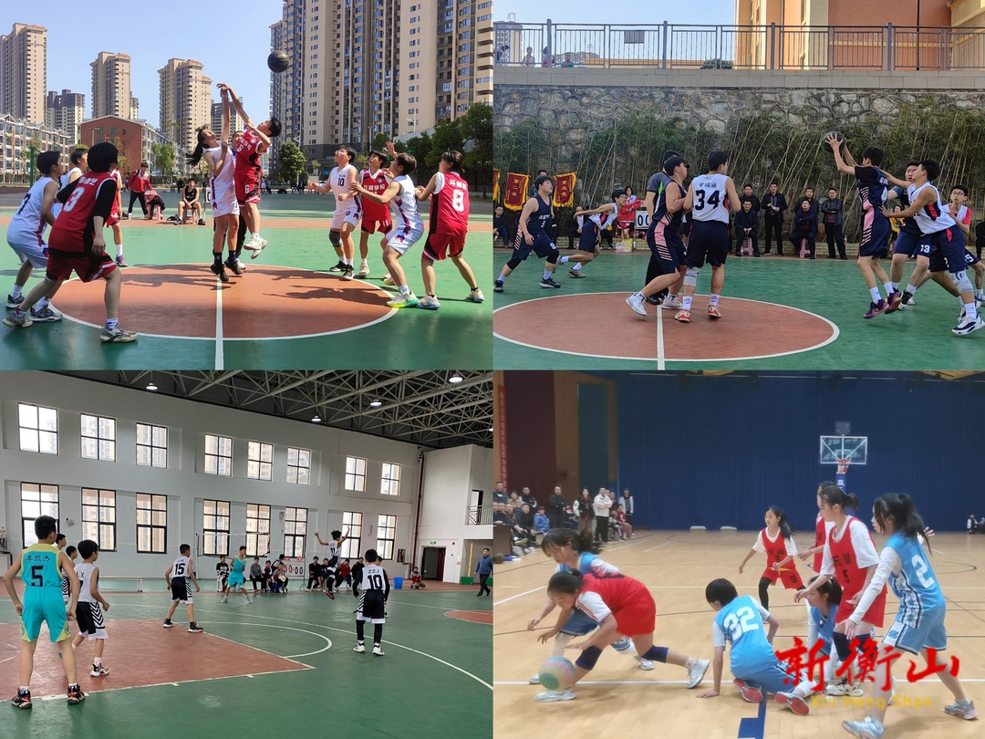 衡山县中小学生篮球赛圆满落幕