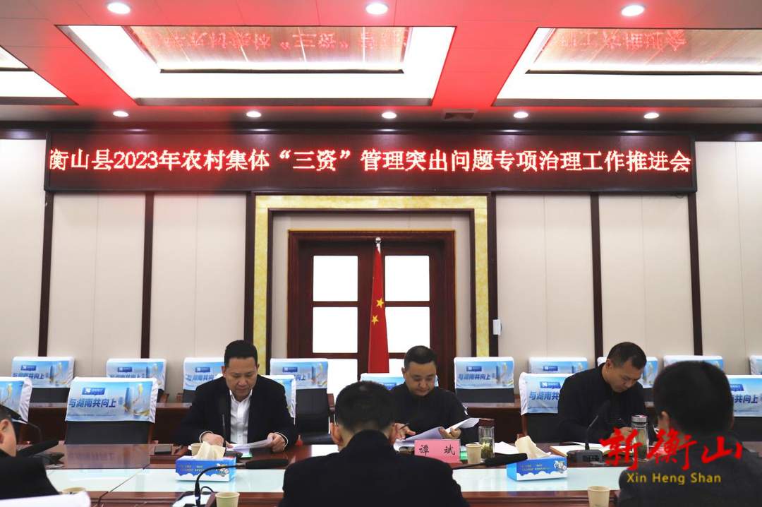 我县召开农村集体“三资”管理突出问题专项治理工作推进会