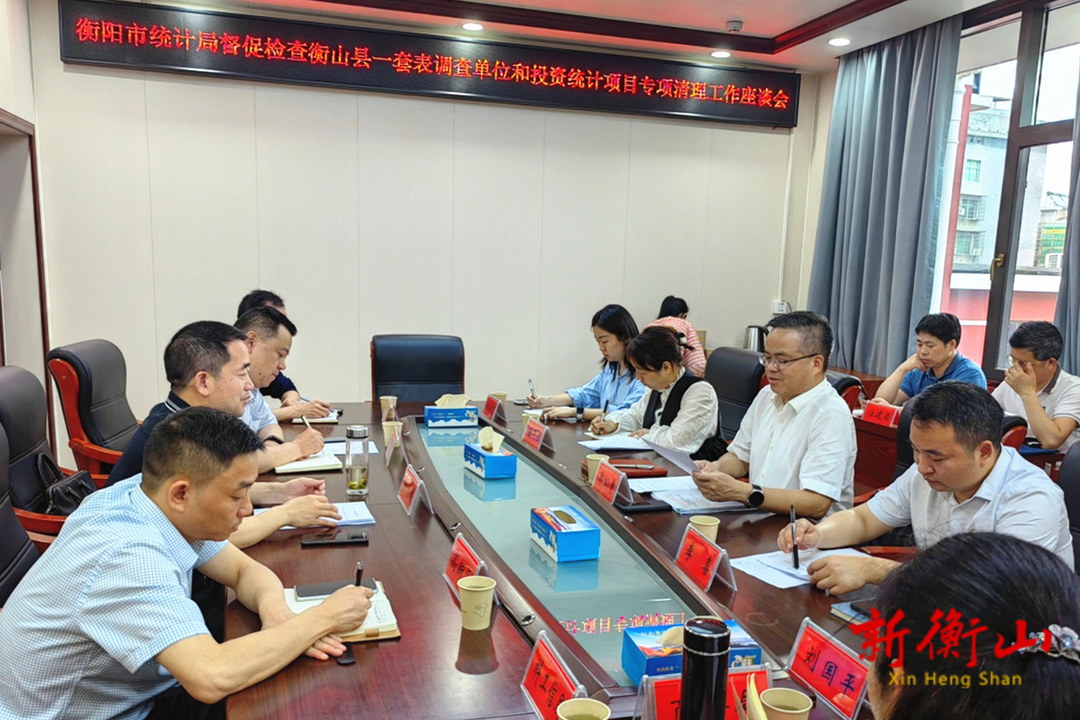 市统计局督查我县一套表调查单位和投资统计项目专项清理工作
