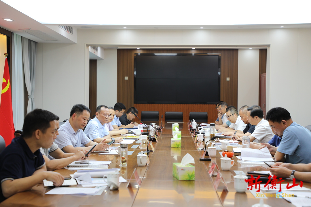省交通运输厅赴衡山调研千吨级码头及白南高速项目