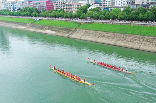衡山县“锦绣湘江”杯龙舟邀请赛火热开赛