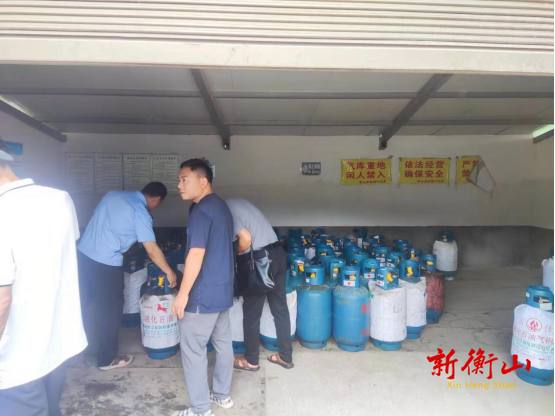 东湖镇开展重点场所燃气安全大检查
