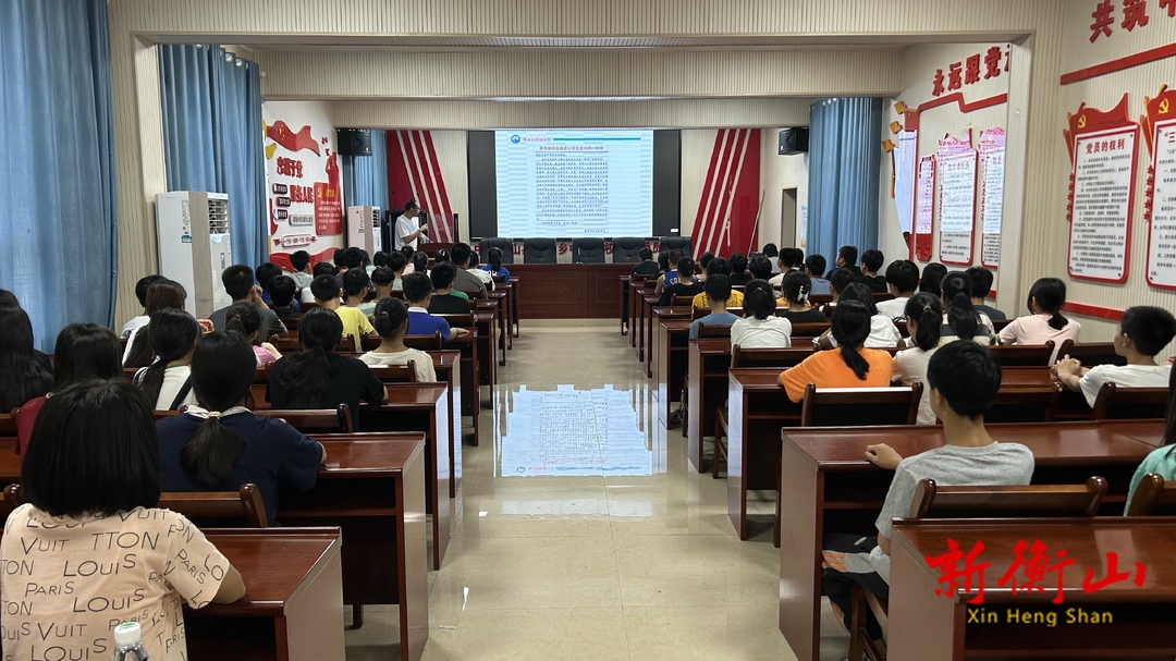 县文旅广体局：防溺水讲座 为学生套牢安全“救生圈”