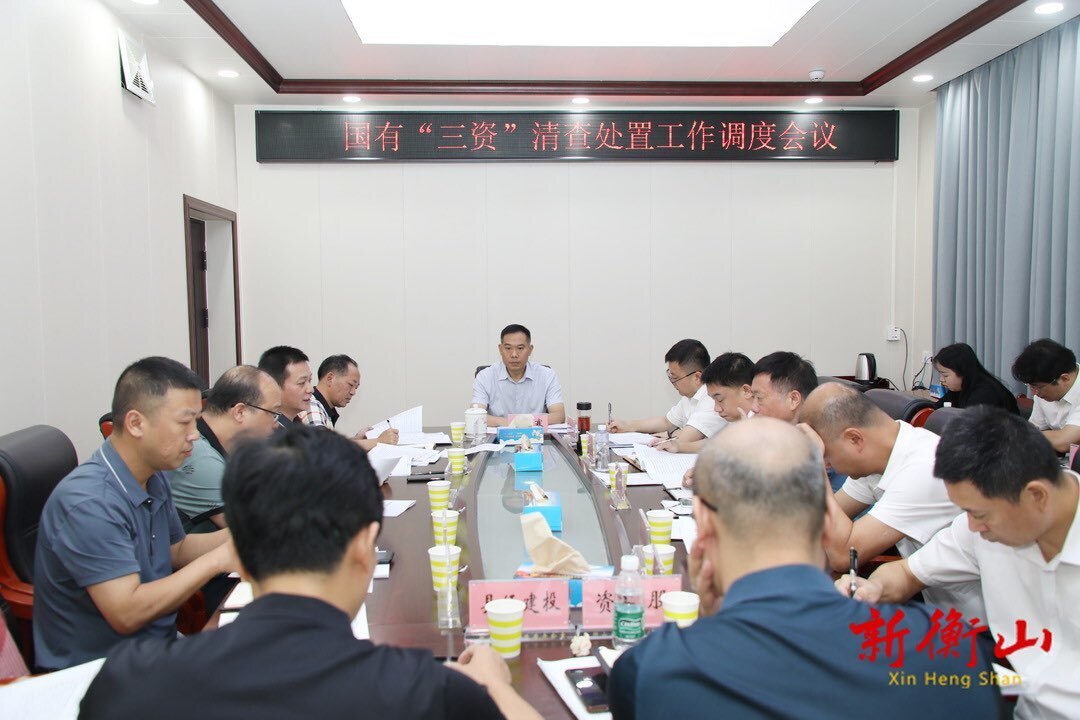 我县召开国有“三资”清查处置工作调度会