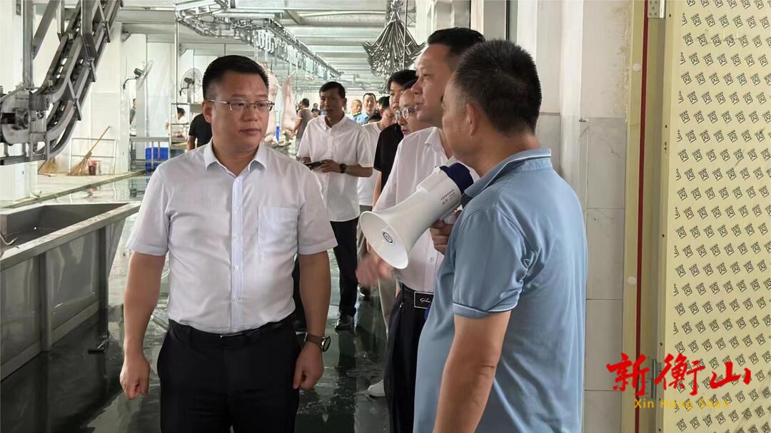 陆志宏：抓好生猪定点屠宰和生猪产品统一配送，用心用情守护群众“舌尖上的安全”