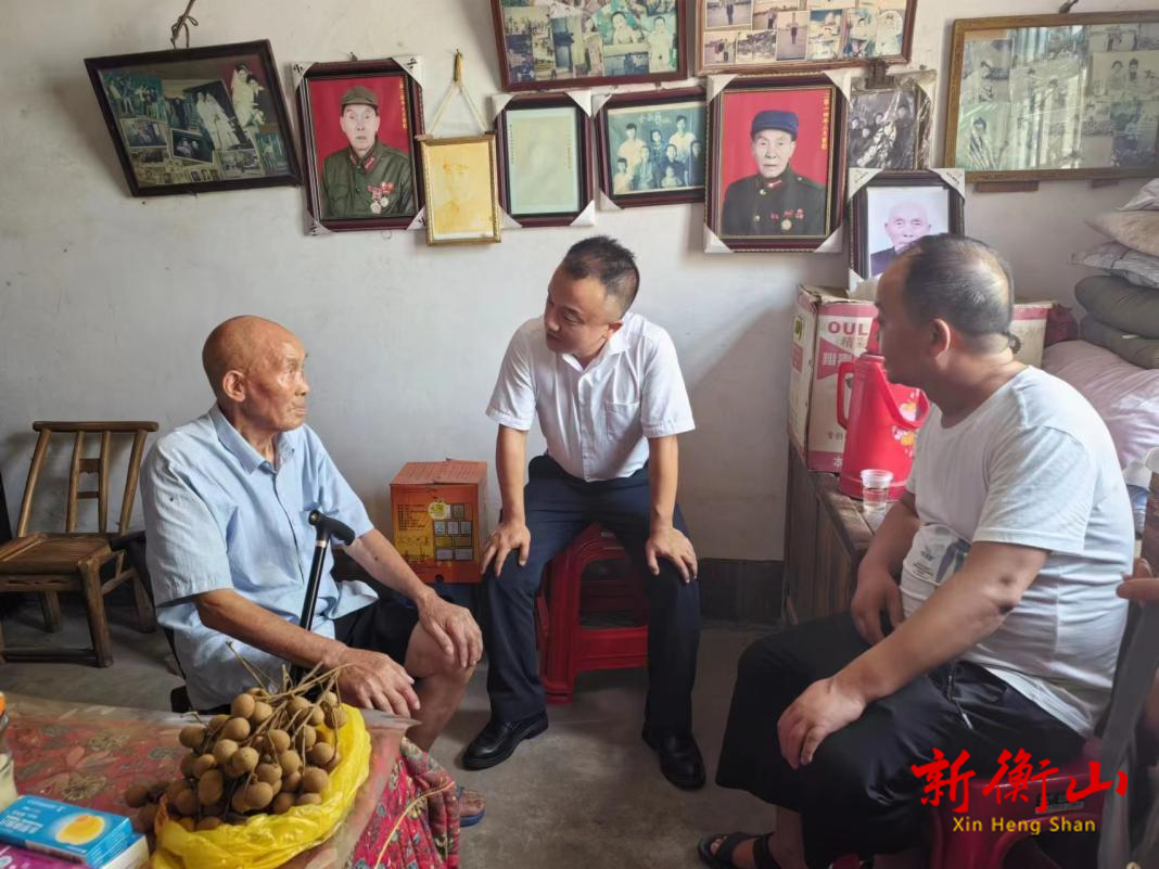 “不忘历史 铭记英雄”永和乡开展走访慰问抗美援朝老兵活动