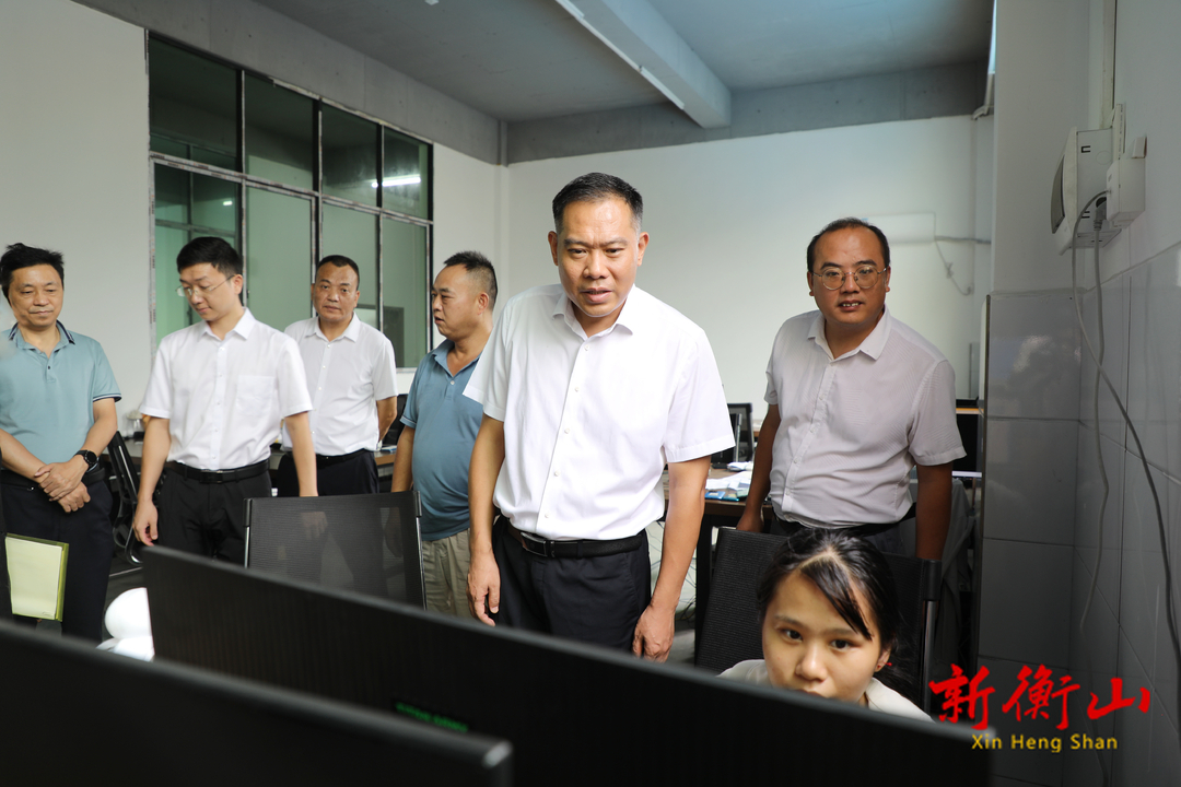 段晓赛调研走访我县“四上”企业