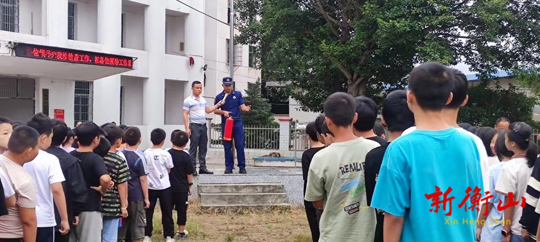江东乡：消防培训进校园，筑牢安全防火线