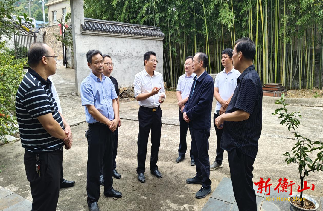 省第一生态环境保护督察组副组长刘益贵带队赴衡山开展下沉督察