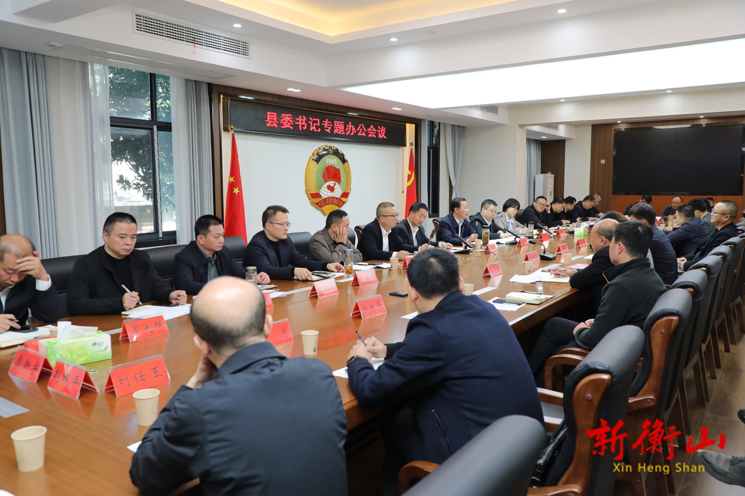 戴新贤专题调度紫盖峰片区项目建设工作