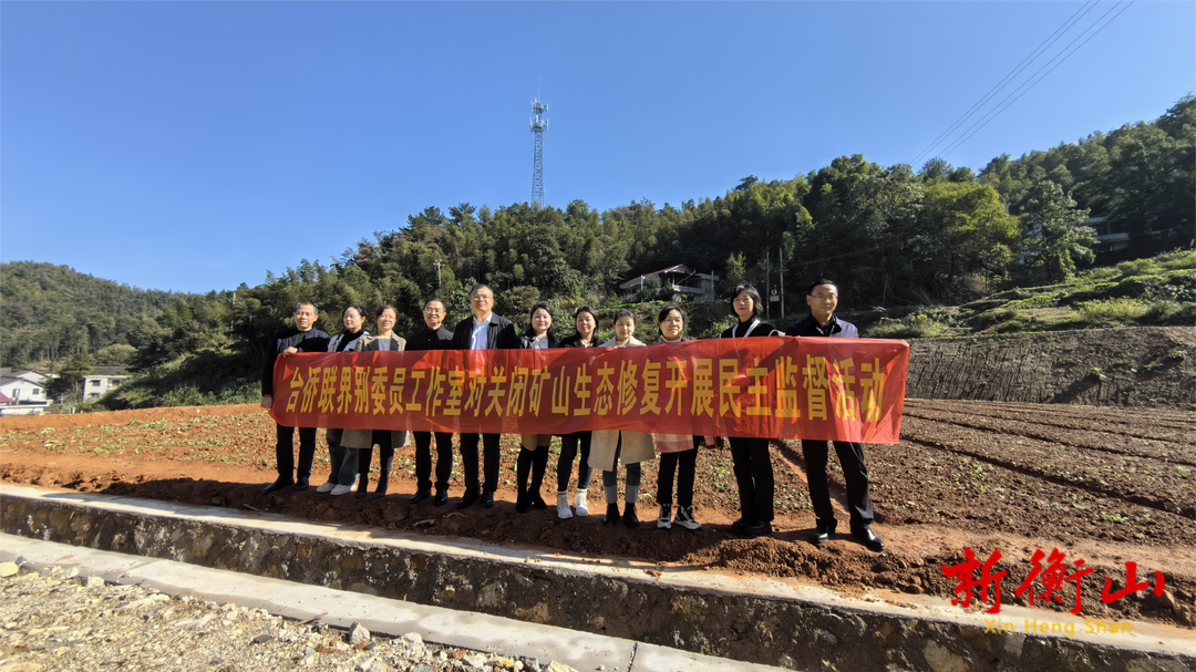 衡山县政协台侨联界别委员工作室开展关闭矿山生态修复工作专项民主监督活动