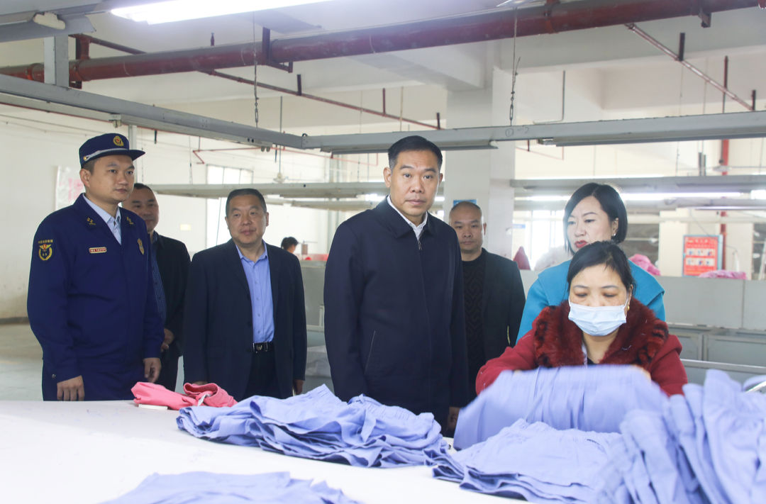 段晓赛带队开展冬春消防安全检查
