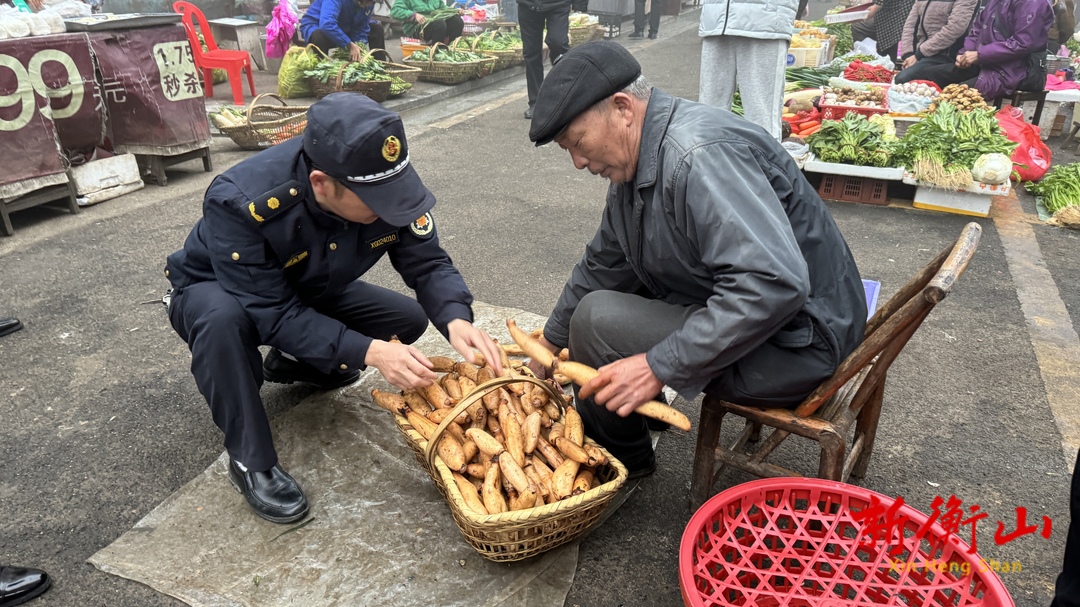【文明衡山在行动】县城管执法局：集中力量开展早市专项整治行动