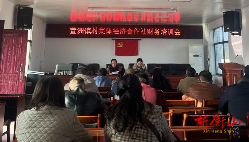 萱洲镇开展规范村集体经济合作社财务培训会