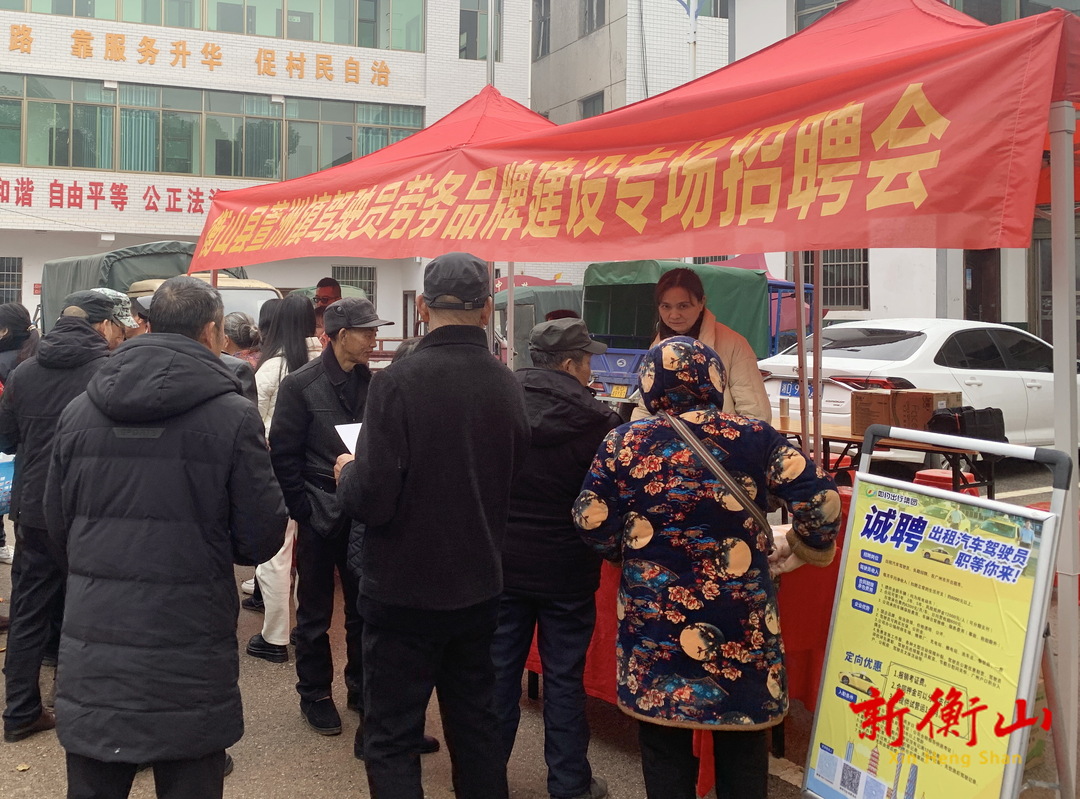 衡山县：专场招聘会助力打造“衡山驾驶员”特色劳务品牌