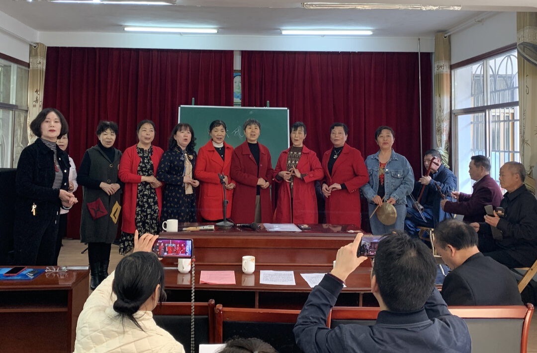 衡山县老年大学京剧班开班