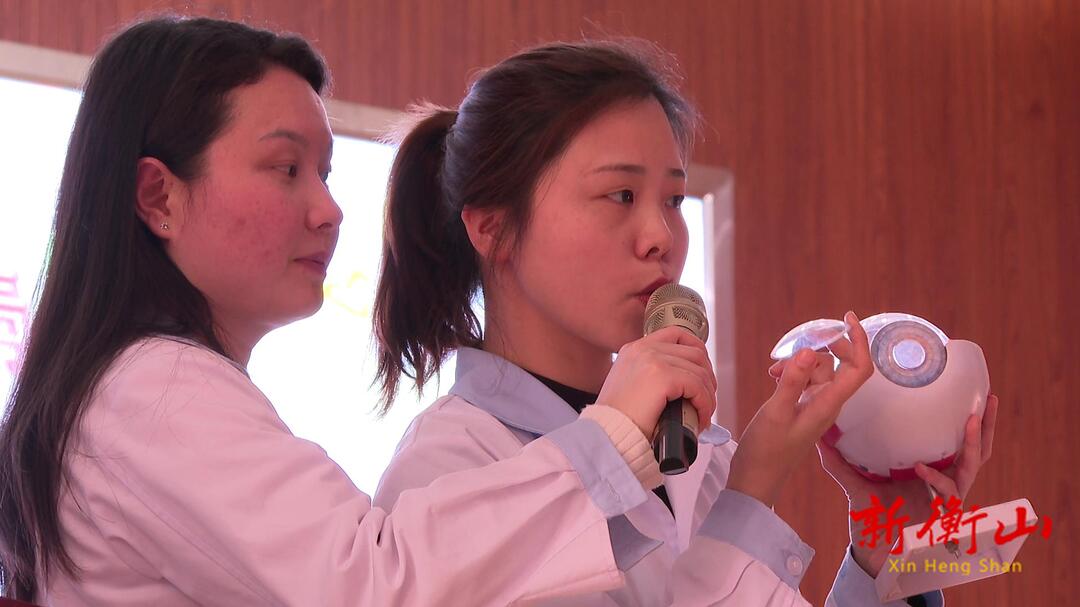 县疾控中心：近视防控科普讲座进校园