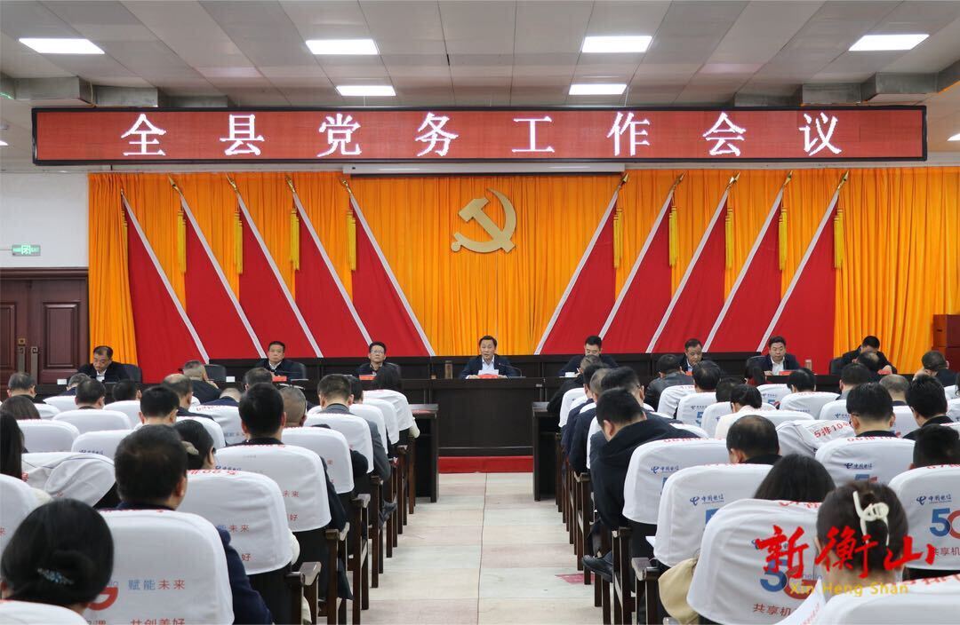 全县党务工作会议召开