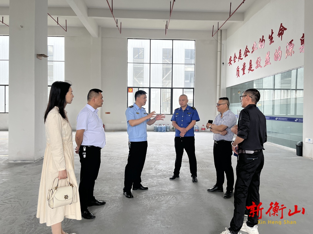 衡山：多部门“组团”   送政策进企业
