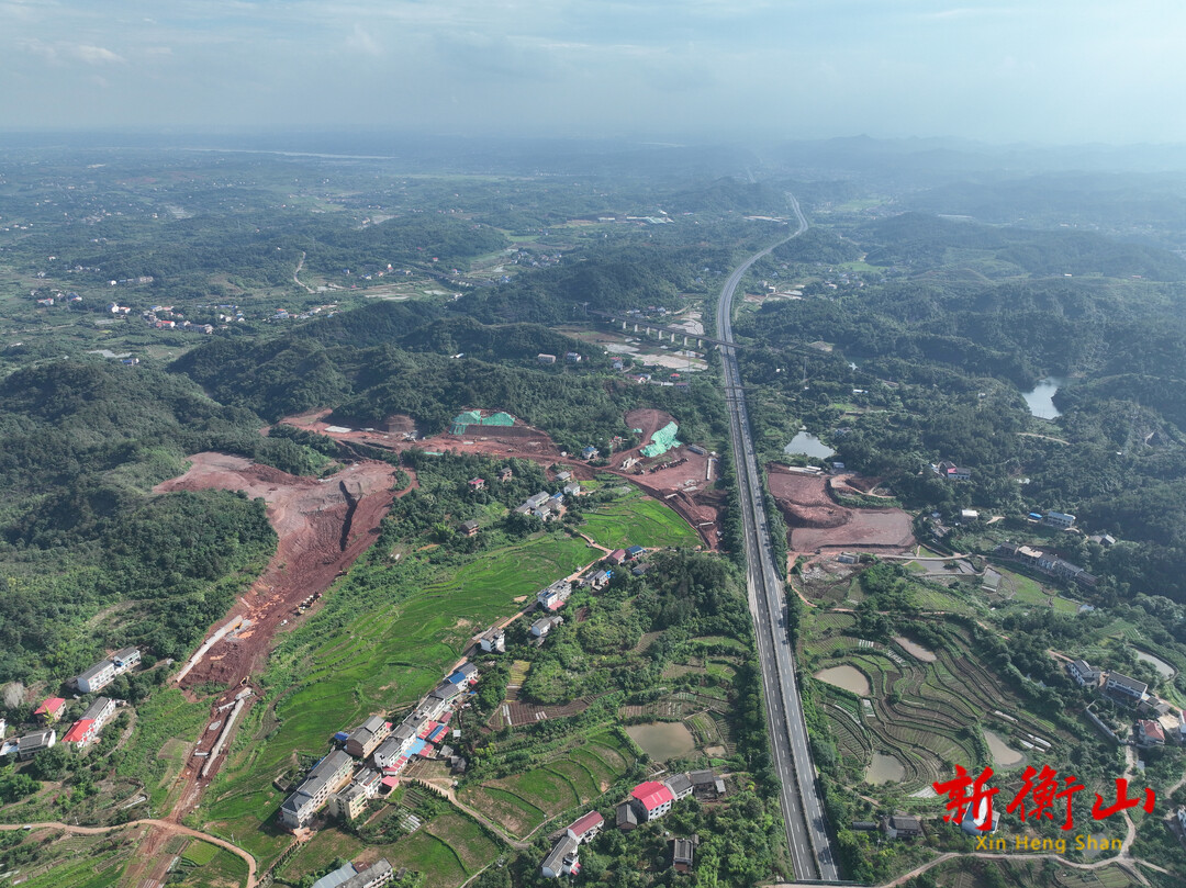 南岳高速萱洲互通项目预计9月20日前完成主体工程建设