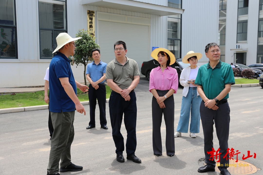 新华社湖南分社调研组来衡调研