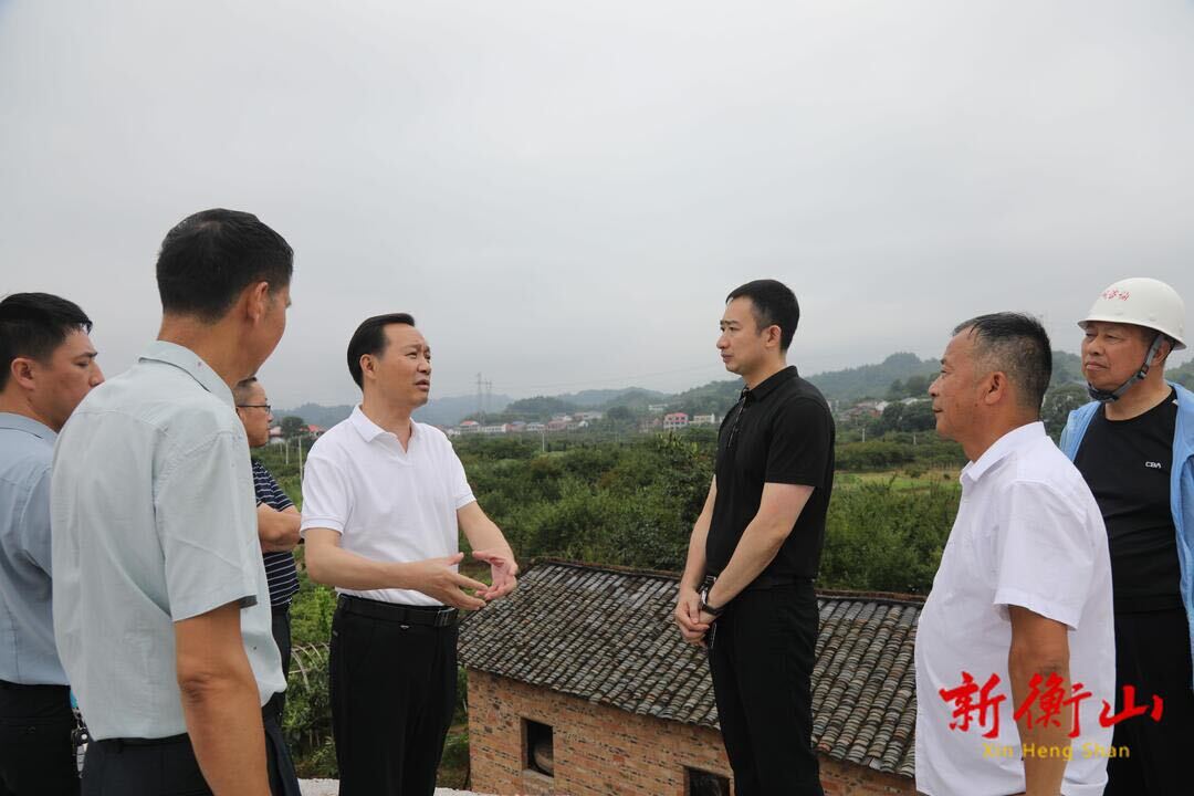 戴新贤调研农村人居环境整治及和美屋场建设工作