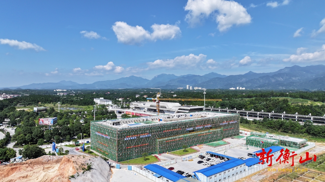 武广高铁衡山西综合客运枢纽项目建设进度已达85％