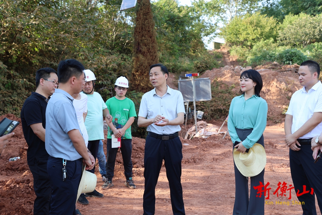 戴新贤调研我县第三届湖南旅发大会重点项目和品牌创建工作