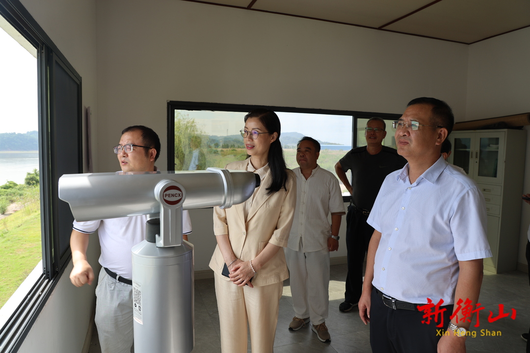 衡阳市政协调研我县湿地保护与利用工作
