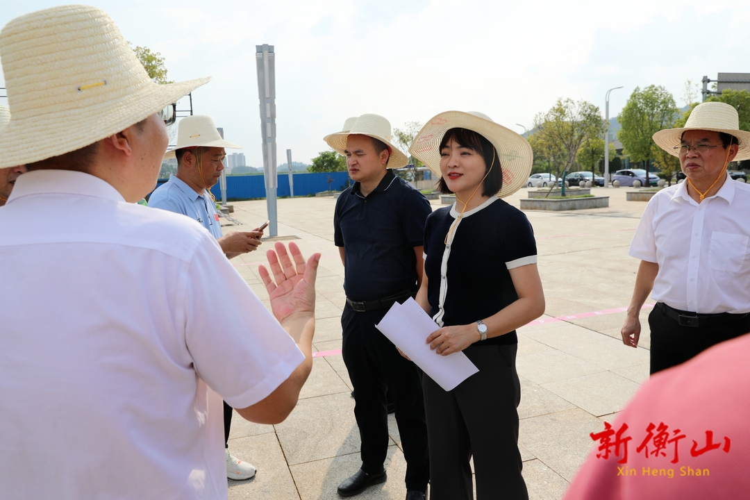 谷蓉調(diào)度“九觀湖”環(huán)湖自行車賽籌備工作