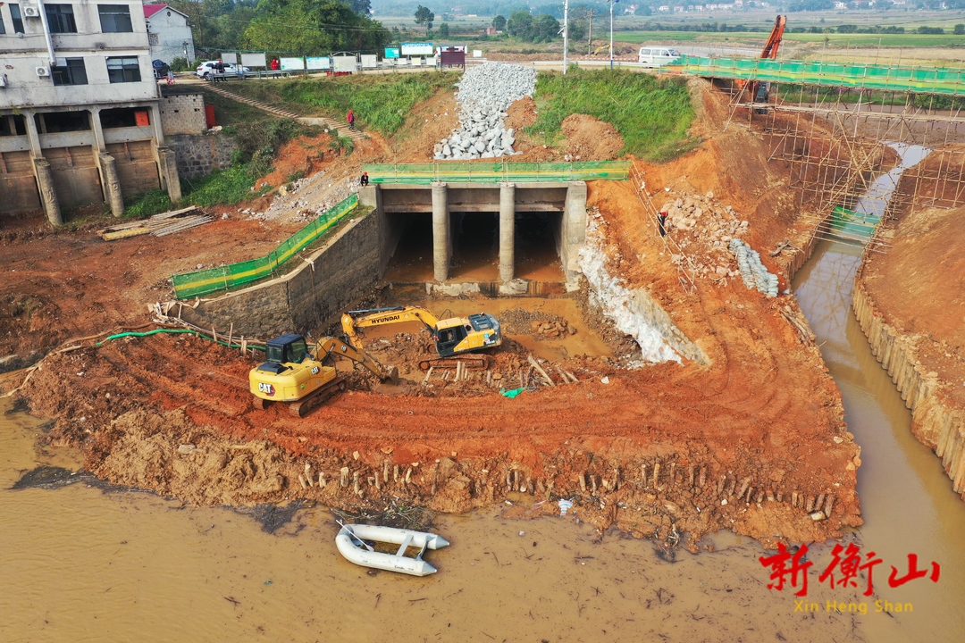 衡山縣國債水利項(xiàng)目建設(shè)全面加速中