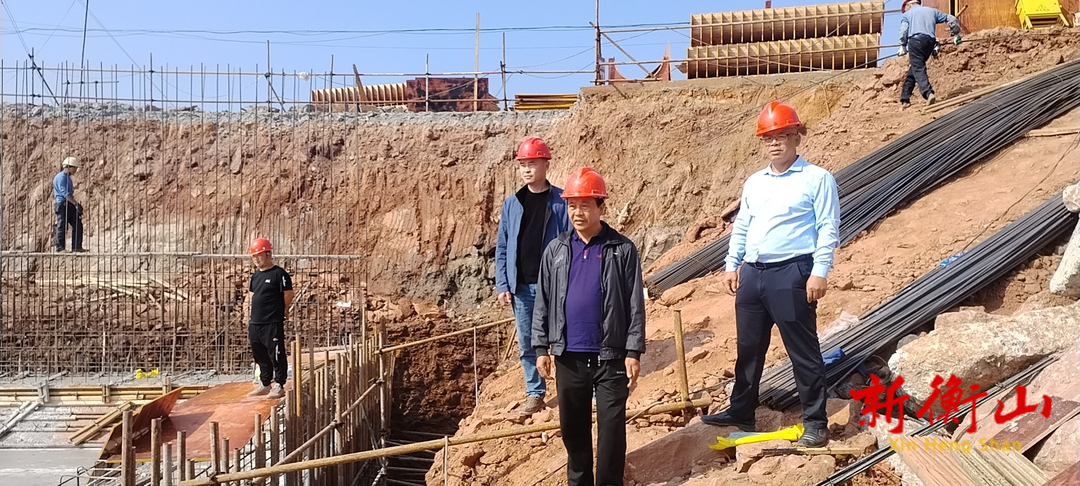 江东乡：加快白龙河坝水利工程建设进度