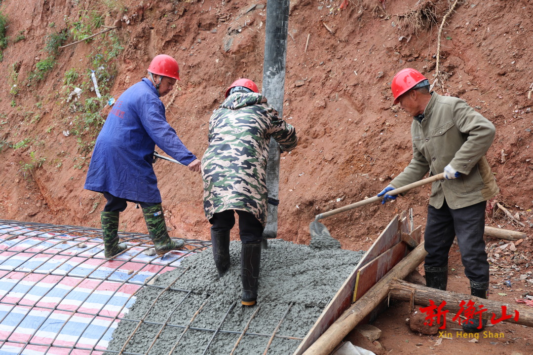 衡山：冬修水利正当时 筑牢根基惠民生