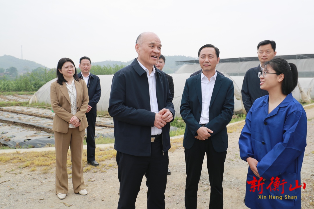 刘越高赴衡山县调研经济社会发展情况 在强产业和惠民生上双向发力 全力做强“制造立市 文旅兴城”衡山极