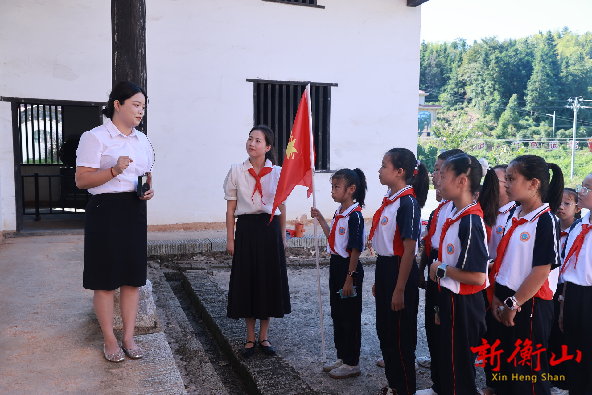 衡山县城北小学：感悟英雄事迹 厚植爱国情怀