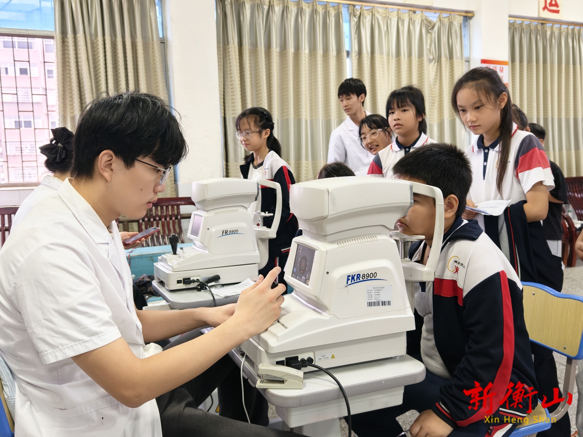 我县开展2025年学生常见病和健康影响因素监测与干预工作