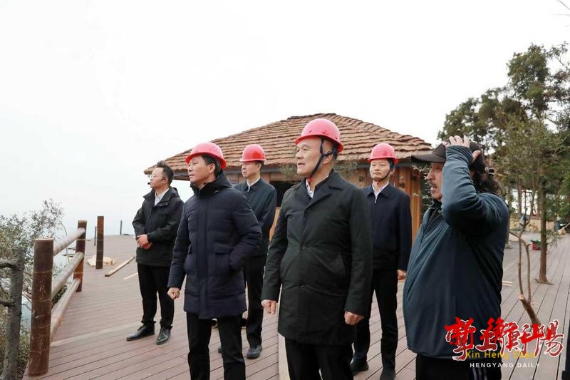 刘越高赴我县调研第三届衡阳市旅发大会重点项目筹备工作
