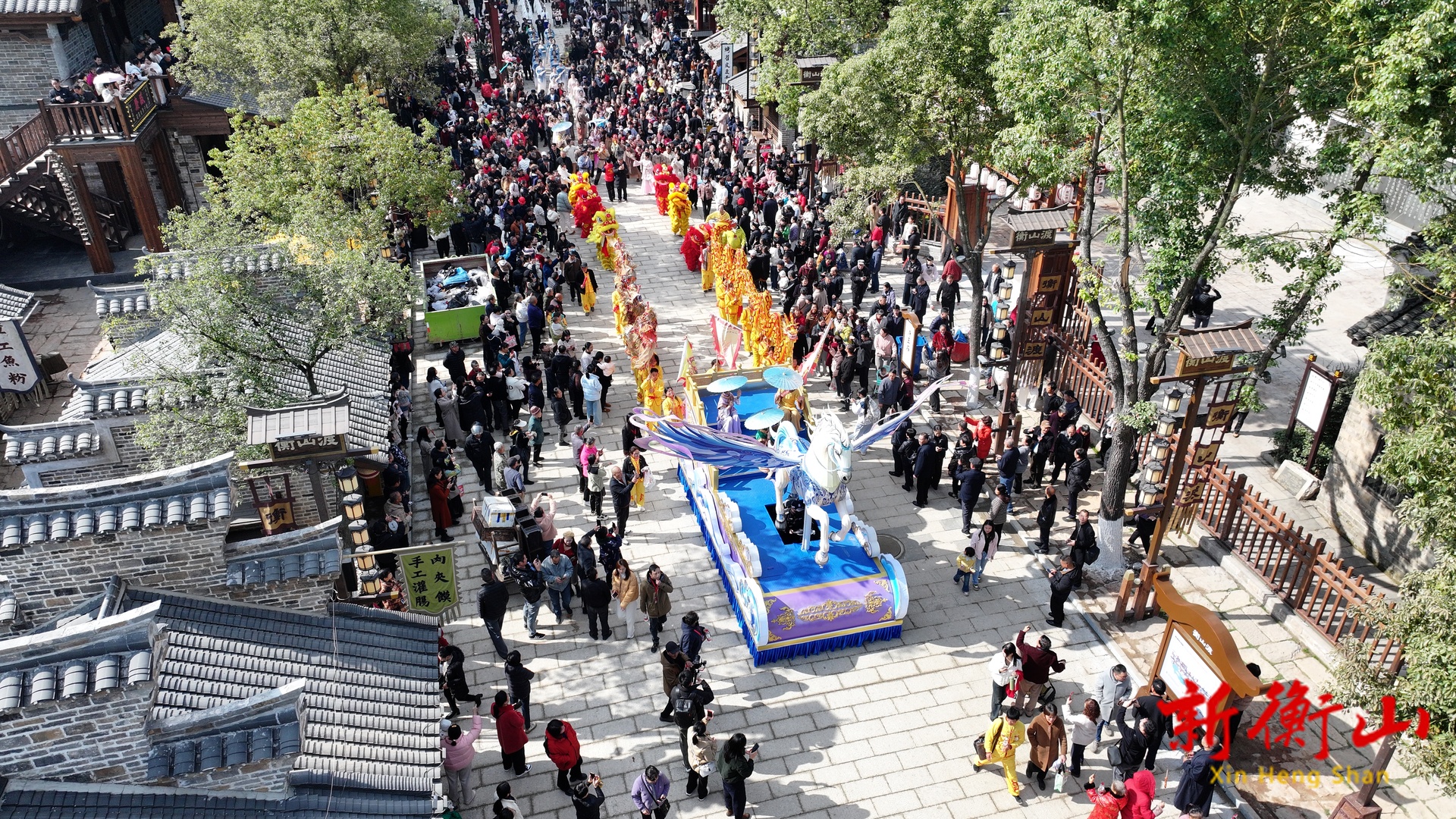 衡山渡・湘江渡口民俗文化印象体验地盛大开街