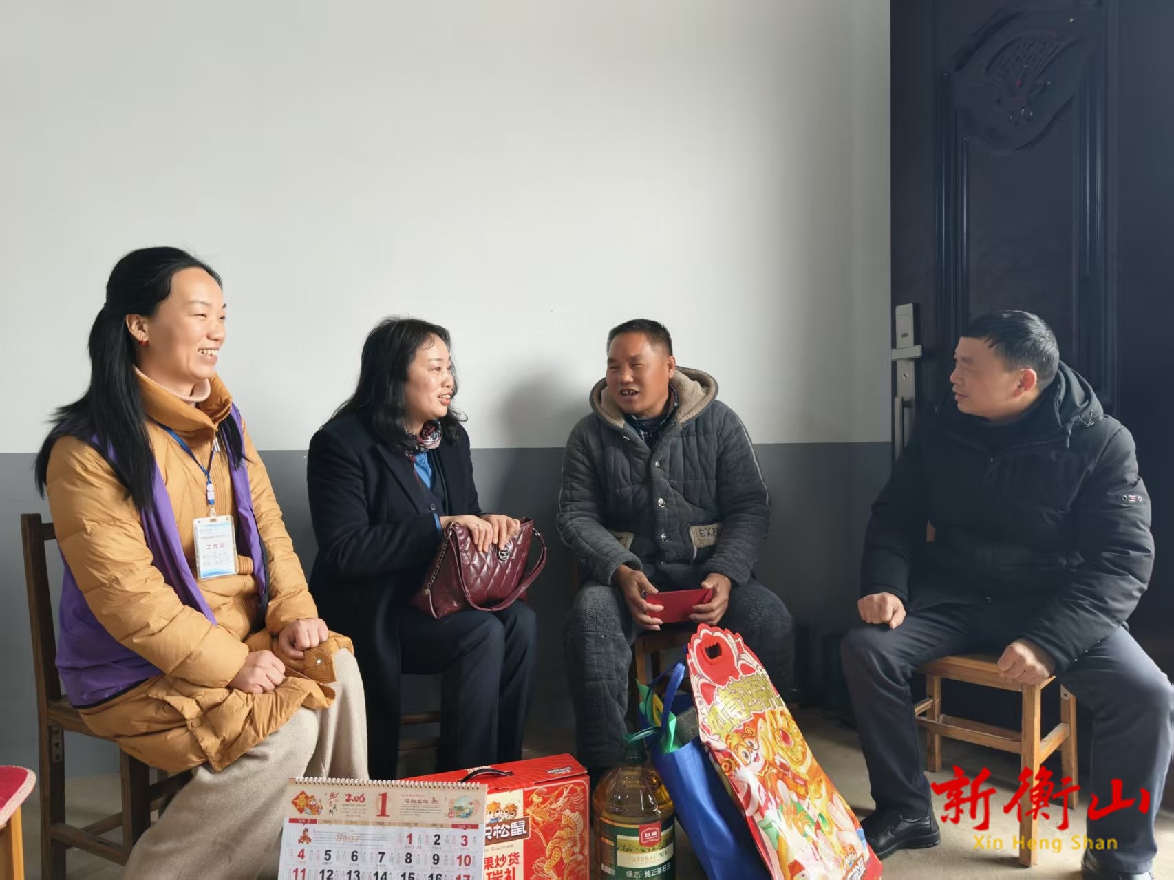 【新春走基层】寒冬送暖 情满新春——中国广电衡山公司联合县残联开展春节慰问残疾人活动