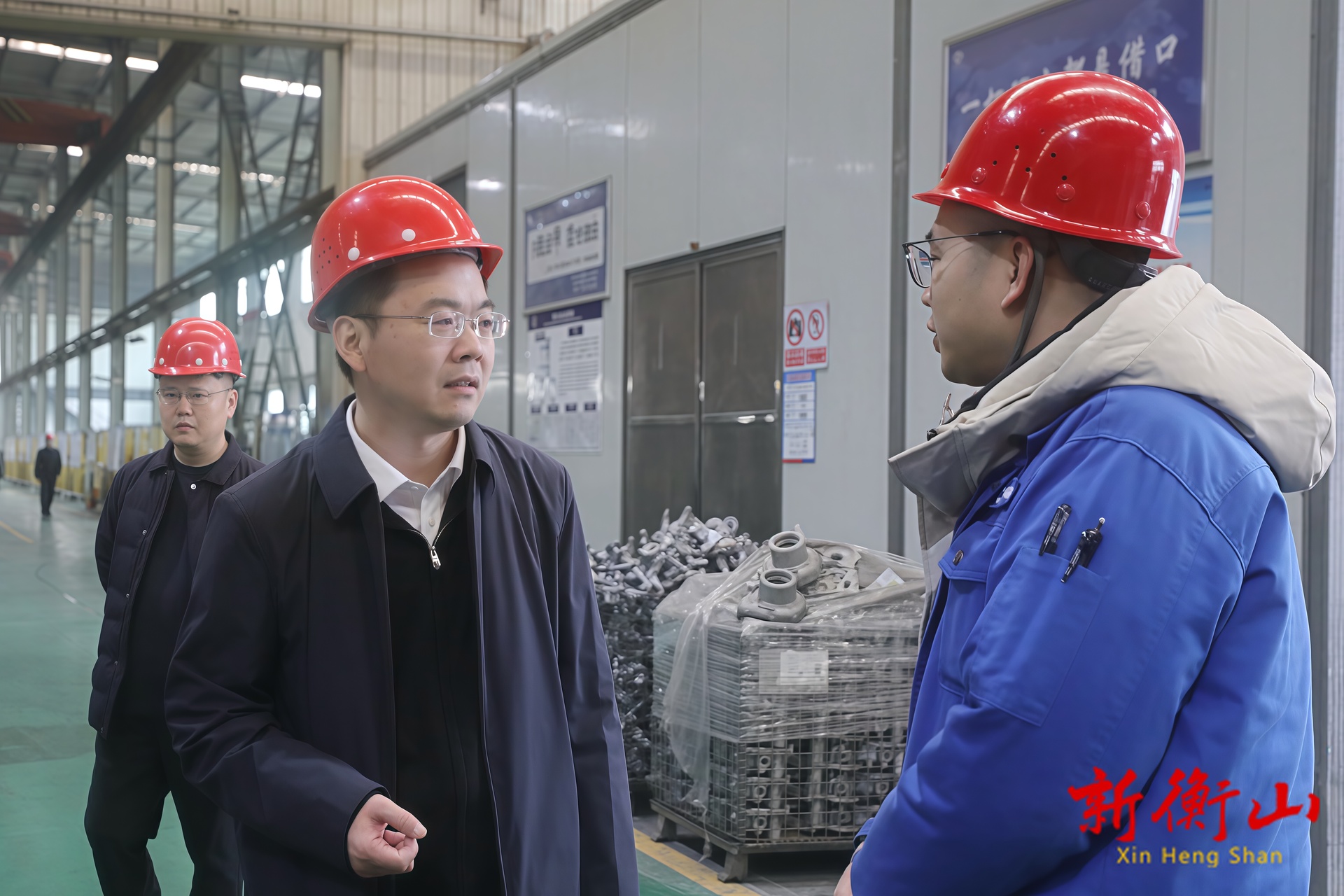 陈瑞来走访调研春节期间生产企业