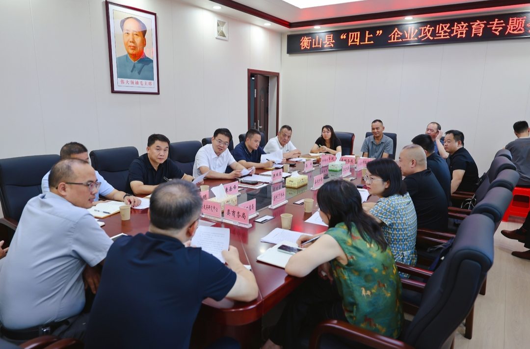 陈瑞来主持召开全县“四上”企业攻坚培育专题会