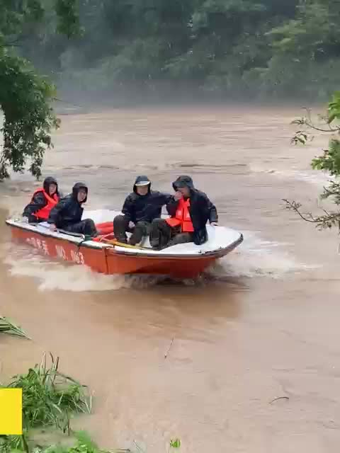 桃源人武部民兵激战洪流勇救群众